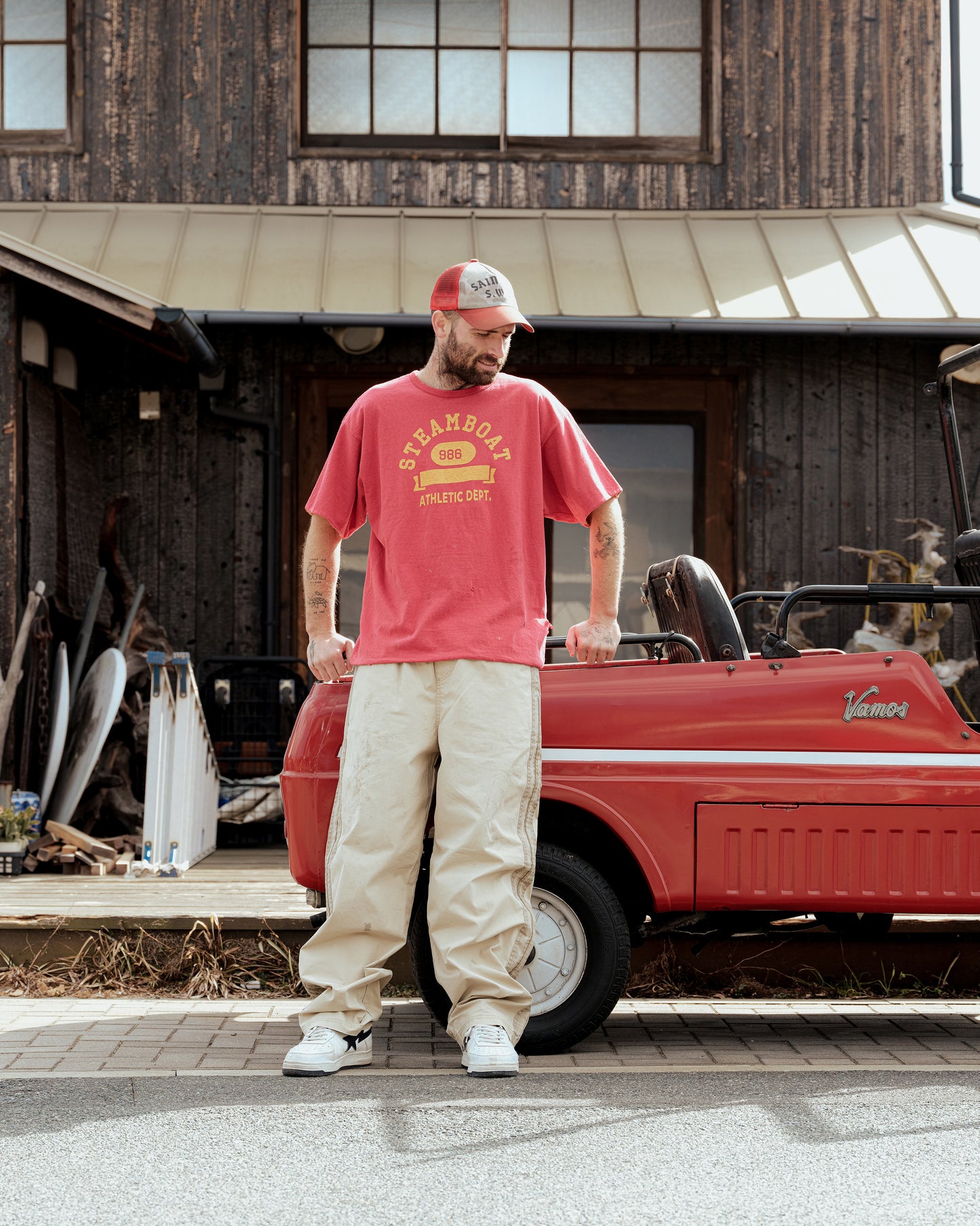 Side Tape Beach Pants