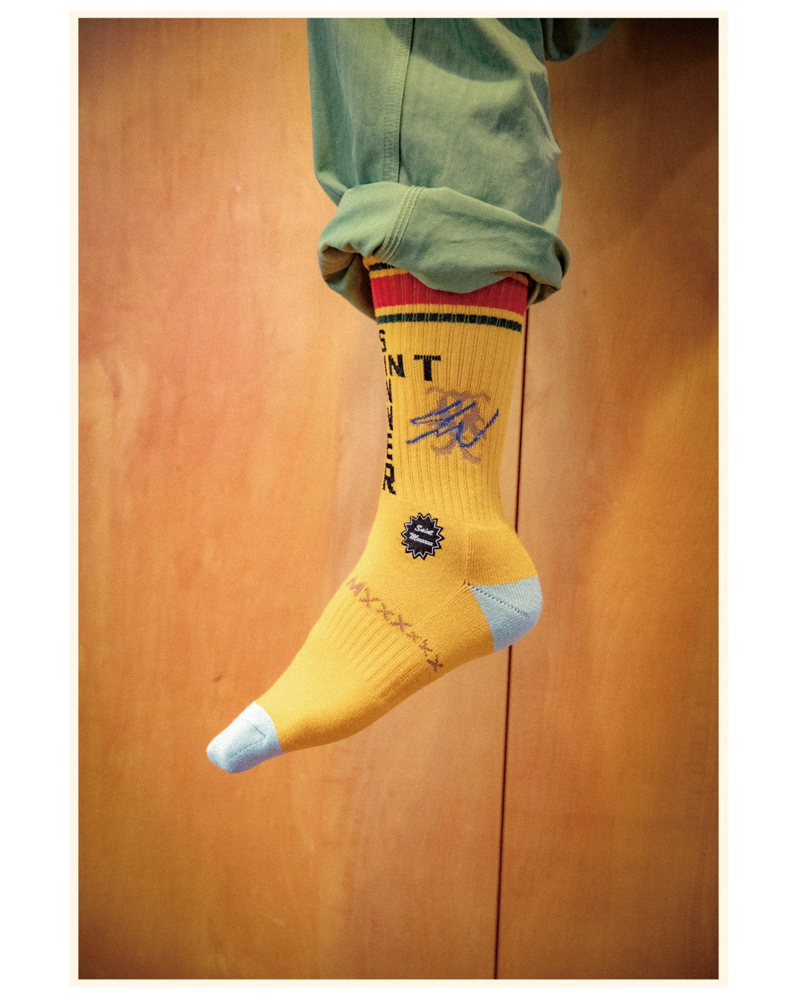 SM-MK8-0000-C15/SW_SOCKS/SAINT SW/YELLOW