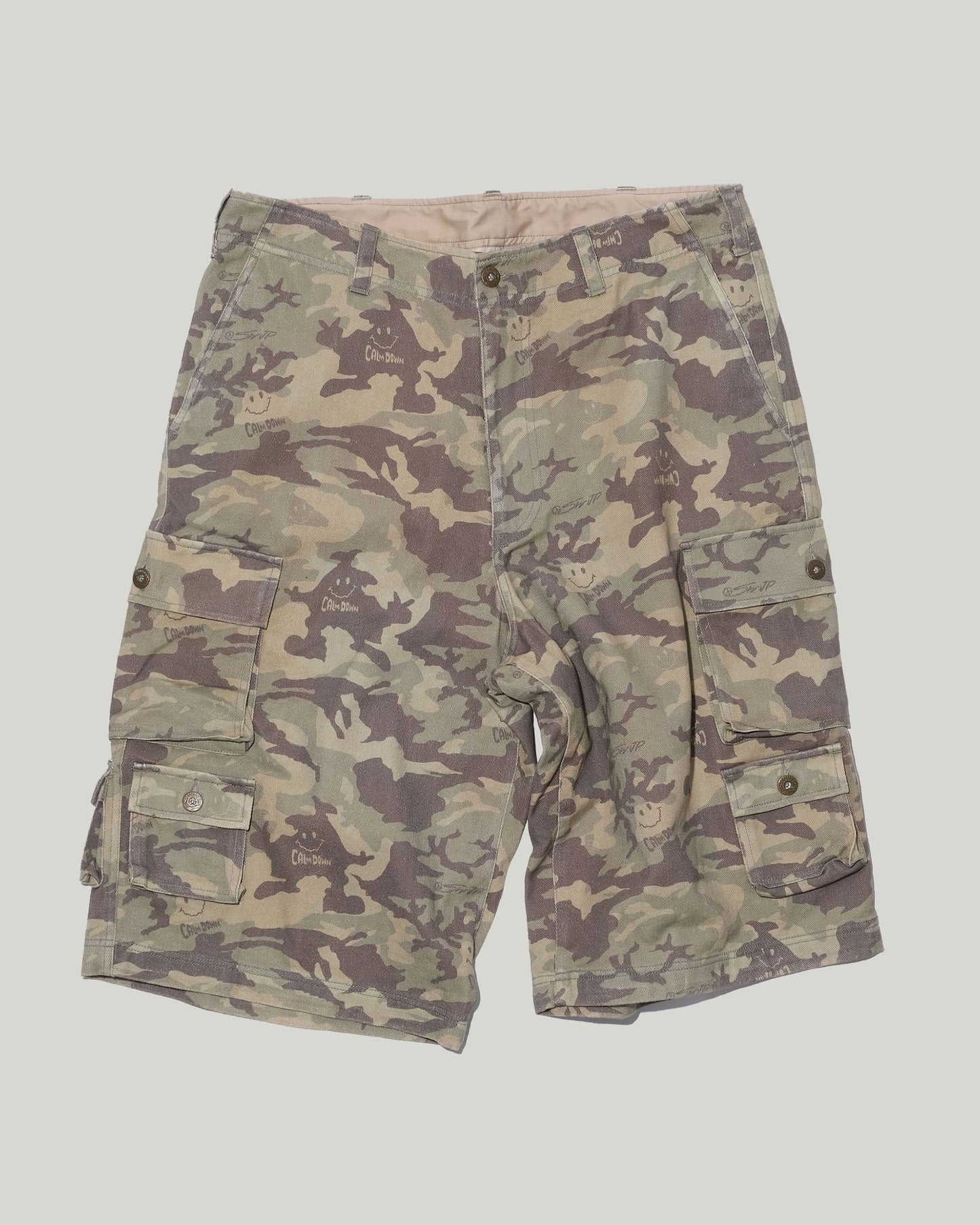 ABERCALMDOWN CAMO SHORTS