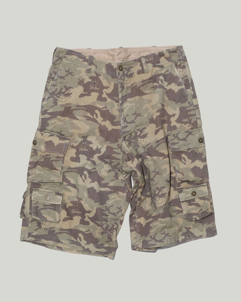 ABERCALMDOWN CAMO SHORTS