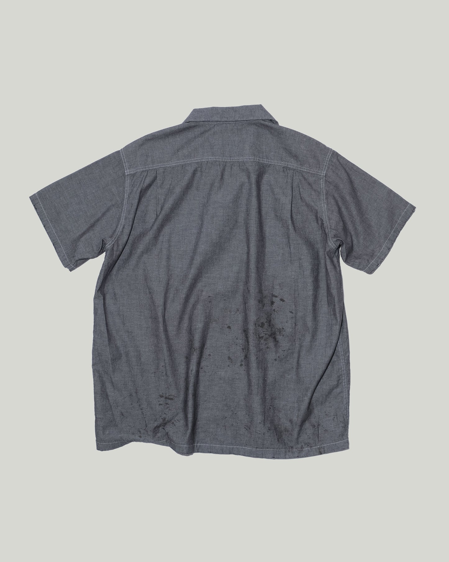 WRITERS BLOCK CHAMBRAY SHIRT w/o PAINT