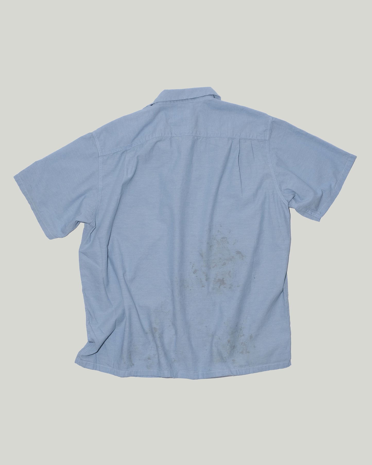 WRITERS BLOCK CHAMBRAY SHIRT w/o PAINT
