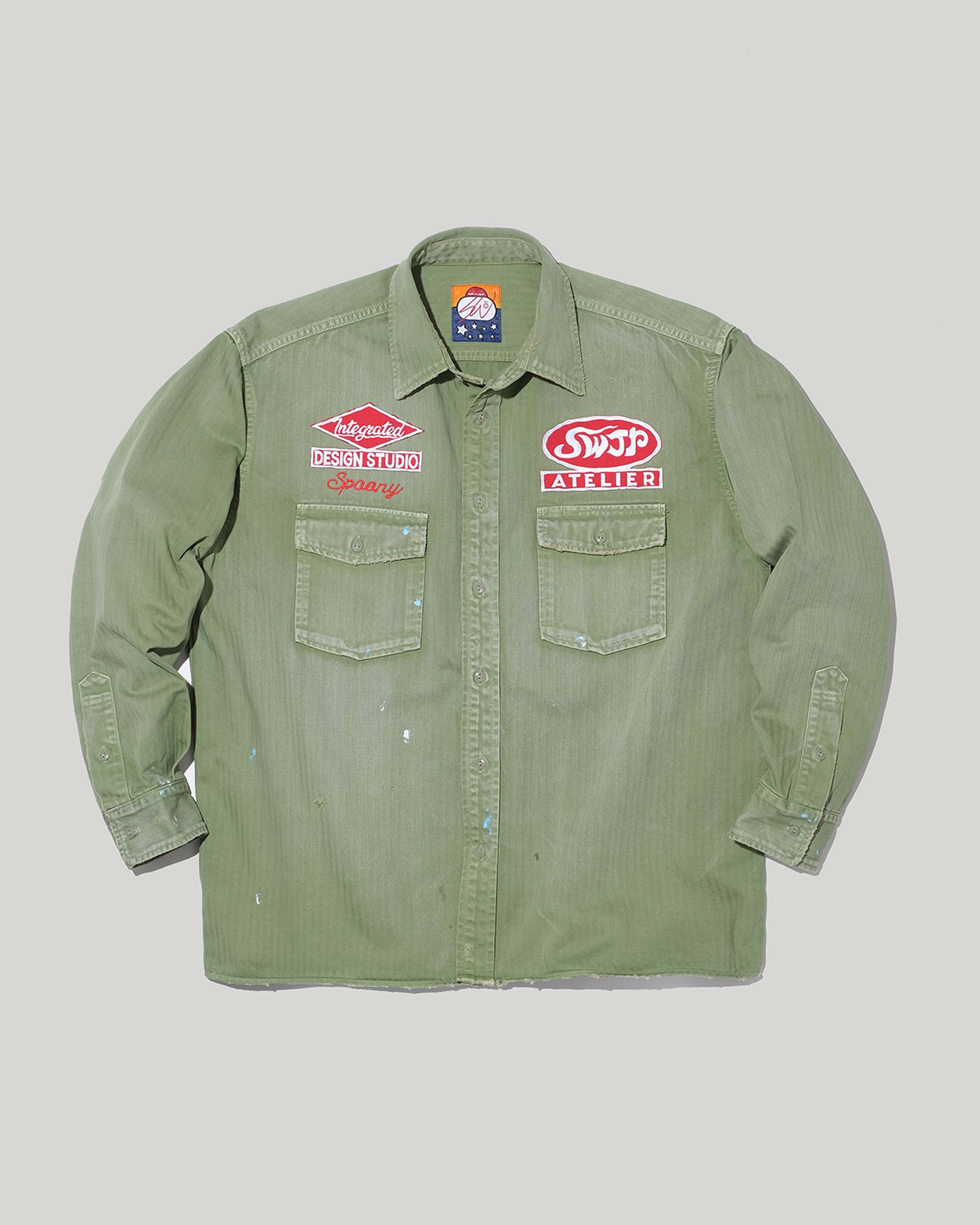 SWJP ATELIER SHIRT　ワークジャケット　定価66000円 SWJP / SWJP ATELIER SHIRT - Sean Wotherspoon Designs 公式 – SWJP