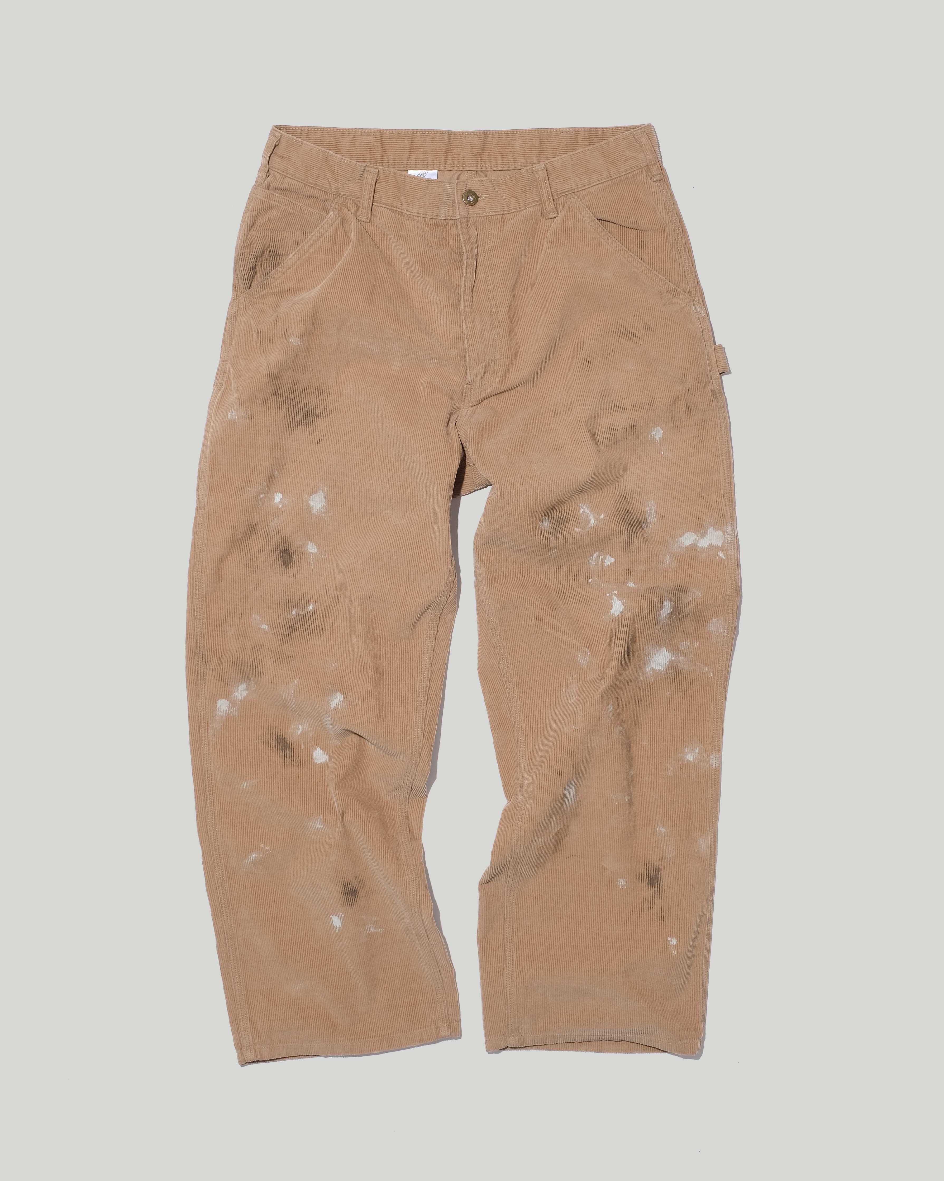パンツ SWJP / CORDUROY CARPENTER PAINTED PANTS SWJP / CORDULOY CARPENTER PANTS - Sean Wotherspoon Designs 公式